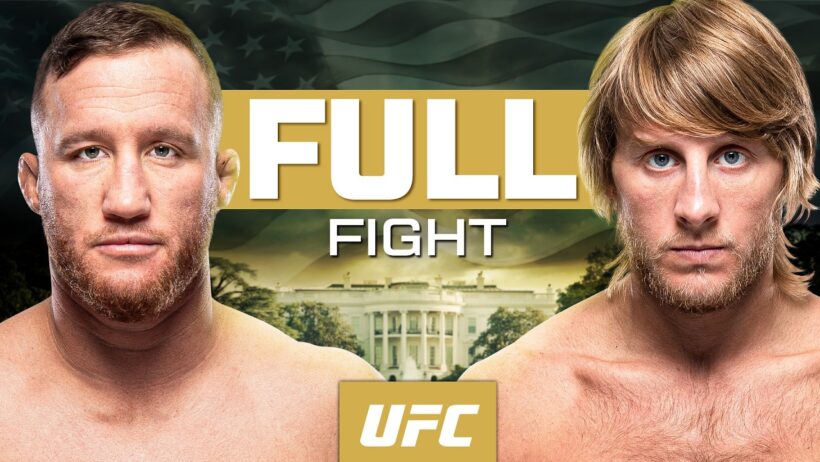 Justin Gaethje vs Paddy Pimblett | FULL FIGHT | UFC Freedom 250