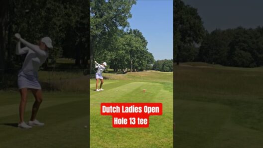 Hole 13 De Goyer Dutch Ladies Open #golf #goyer #dutchladiesopen #femalegolfers #lgpa