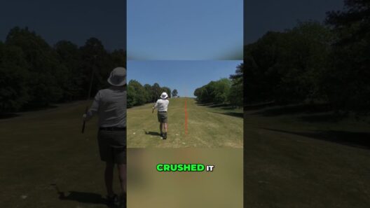 Golfer Takes a 5 Wood Instead Of a Wedge! #golf #golfswing #shorts #golfwithdad #fatherson