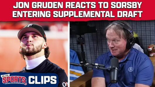 Jon Gruden Shares Thoughts On Brendan Sorsby Leaving Texas Tech