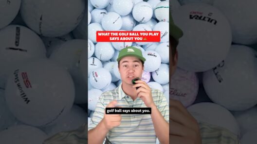 What the Golf Ball you play says about you