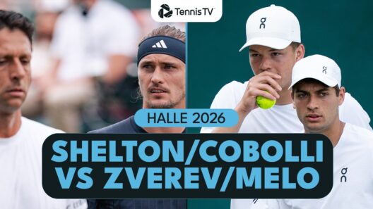 Shelton & Cobolli Take On Zverev & Melo | Halle 2026 Highlights