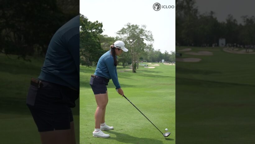 Allisen Corpuz hits 8 out of 10 fairways. Her driver distance? 260 yards.