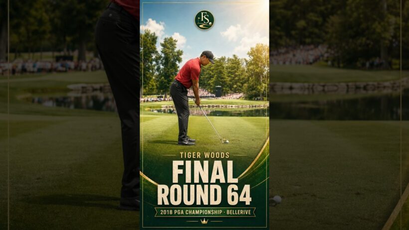 Tiger Woods’ Final-Round 64 at the 2018 PGA Championship