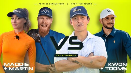 Luke Kwon & Tooms Challenge Martin & Maddie to 2v2 Scramble | Round 1 Peoples League Tour 2026