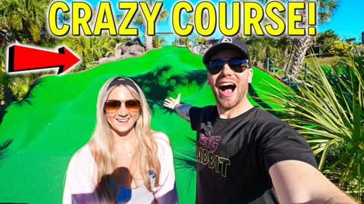 The Jungle Lagoon Mega Mini Golf Match! - HUGE Courses!