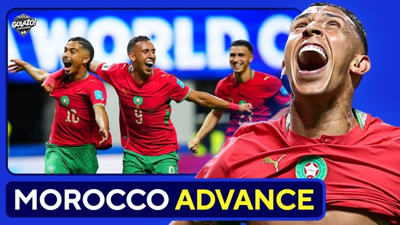 Morocco score FOUR to Advance to World Cup Knockout Rounds