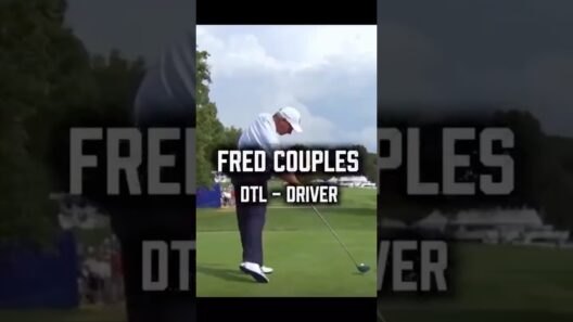 The Great Fred Couples Golf Swing DTL - Slow Motion Driver (What do you notice?) #golfswing #golf