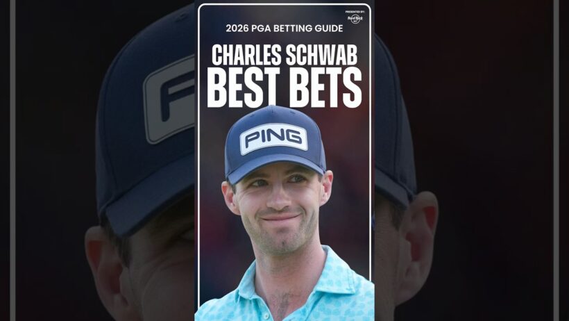 The 3 Best PGA Bets for The Charles Schwab Challenge! #shorts