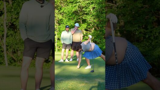 He took playing the “ladies tees” way too seriously #golf #comedy #shorts