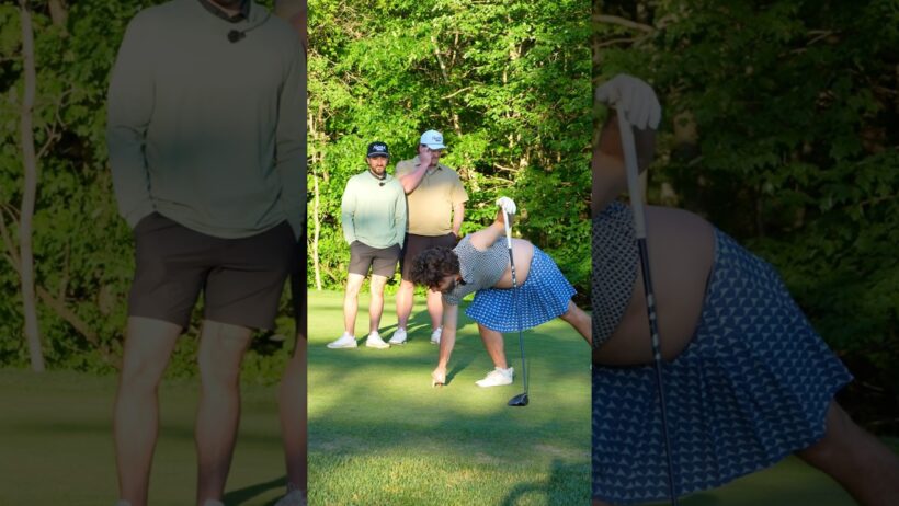 He took playing the “ladies tees” way too seriously #golf #comedy #shorts