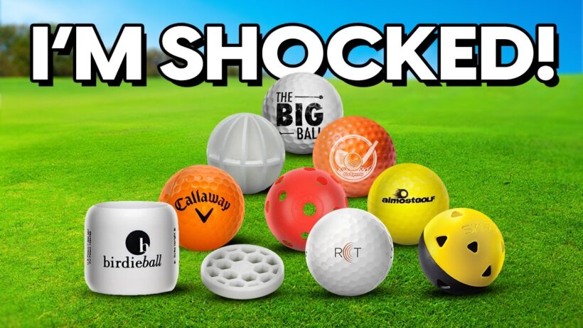 I Tested the CRAZIEST Practice Golf Balls (That Actually Work)