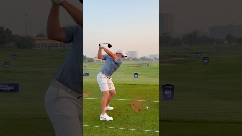 Rory McIlroy Driver Swing - Full Speed & Slow Motion  #golf #golfswing