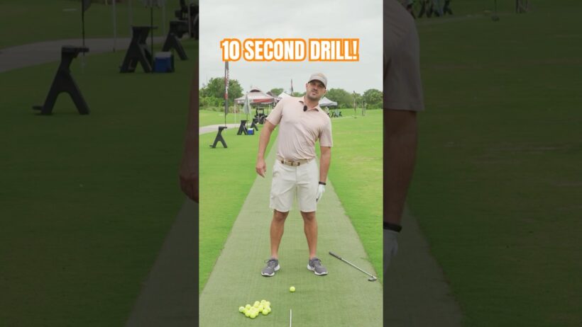 Simple Lead Side Bend Drill for a Better Backswing #shorts #golfswing  #golf #golfer #ericcogorno