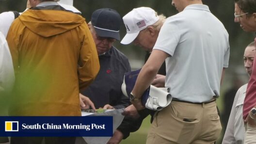 Trump targets likely next Washington mayor online, touts golf course project
