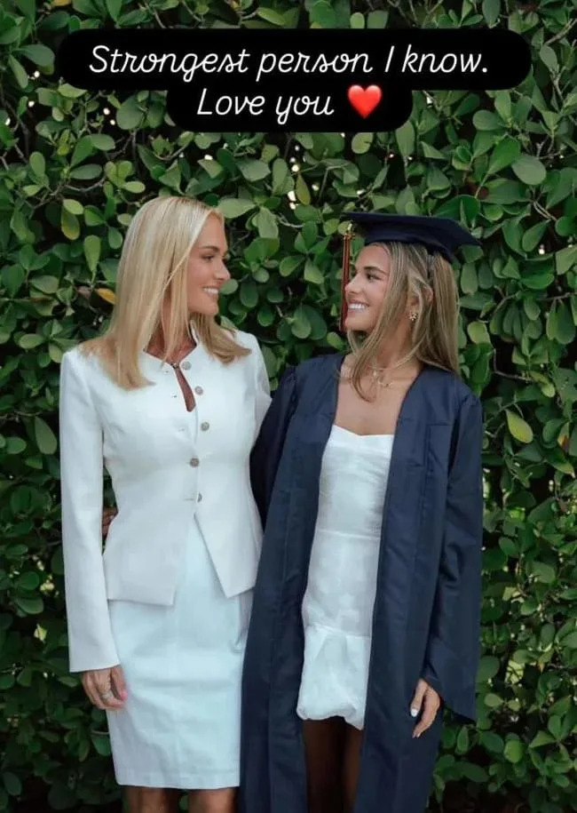 Kai Trump and Vanessa Trump graduation Instagram Story