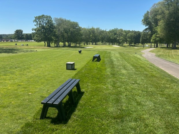 Plenty of fairways are open, giving you confidence to really swing at Mohegan Sun Golf Club. (Moira McCarthy photo)