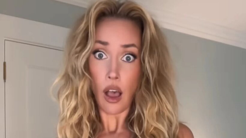 Paige Spiranac threatens to burst out of revealing outfits in jaw-dropping footage