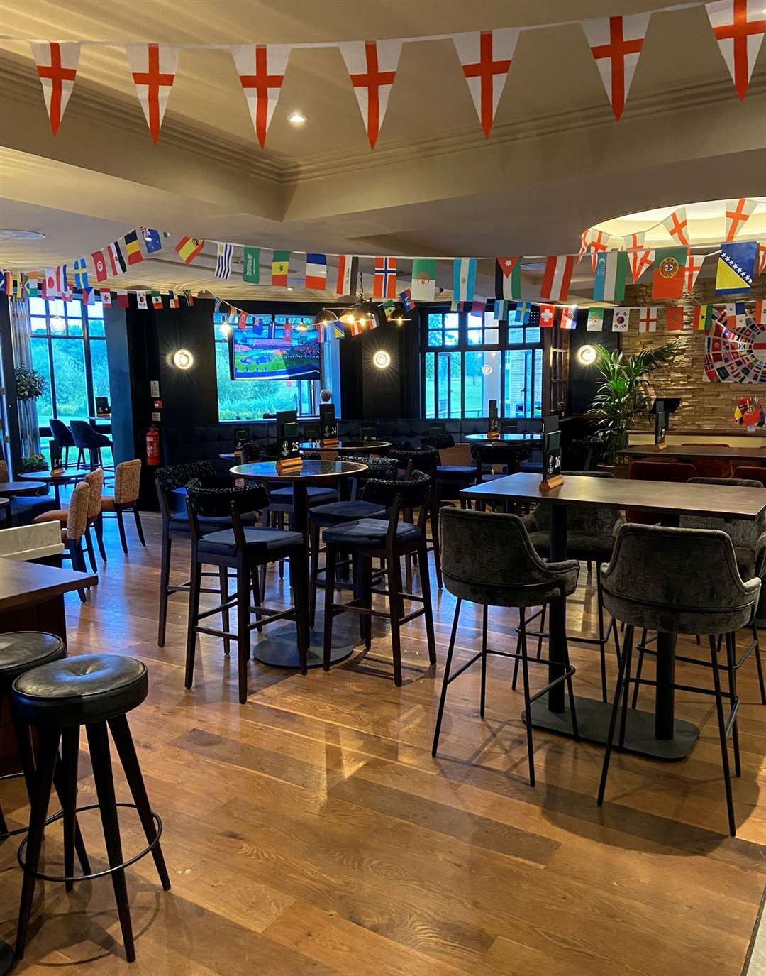 The Claret Jug bar at Belton Woods Hotel, Golf and Spa. Photo: Iliffe Media