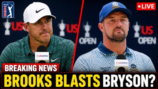 🚨Golf World STUNNED: Brooks Koepka Takes a Brutal Swipe at Bryson DeChambeau After US Open Nightmare