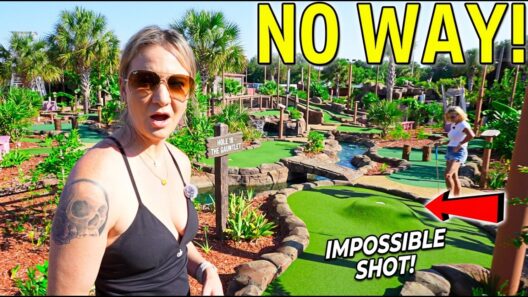 One of the HARDEST Mini Golf Holes EVER!