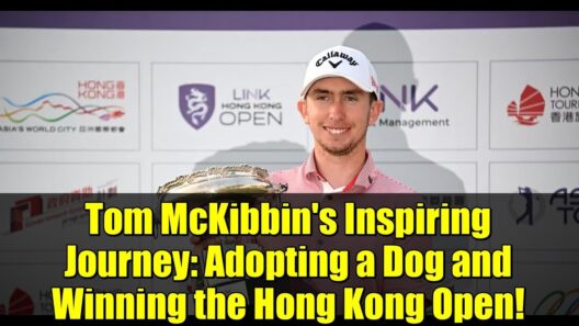 Tom McKibbin's Inspiring Journey: Adopting a Dog and Winning the Hong Kong Open!
