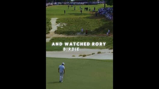 He Watched Rory Make Birdie, Then Did This