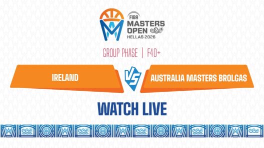 LIVE - Ireland v Australia Masters Brolgas  | FIBA Masters Open 2026 | Group Phase F40+