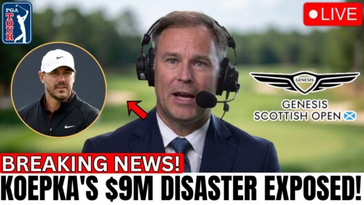 🚨 OMG! URGENT! BROOKS KOEPKA JUST WITHDREW FROM $9M SCOTTISH OPEN! FANS ARE SHOCKED!