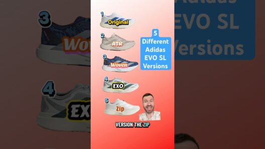 5 different versions of the Adidas Evo SL? #running #runningshoes #adidas