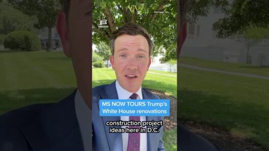 MS NOW TOURS Trump's White House renovations