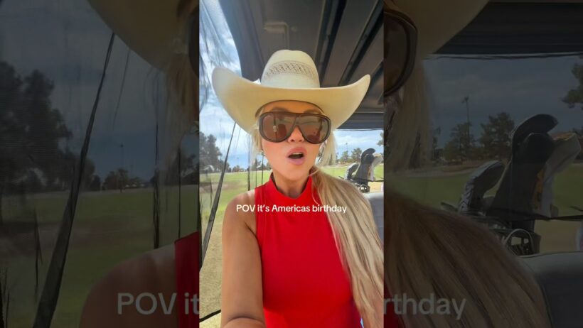 Until next year! 🇺🇸✨ #viral #golf #usa