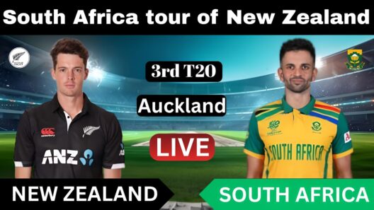 🔴NEW ZEALAND vs SOUTH AFRICA 3rd T20 LIVE MATCH I COMMENTARY | NZ vs SA | LIVE MATCH