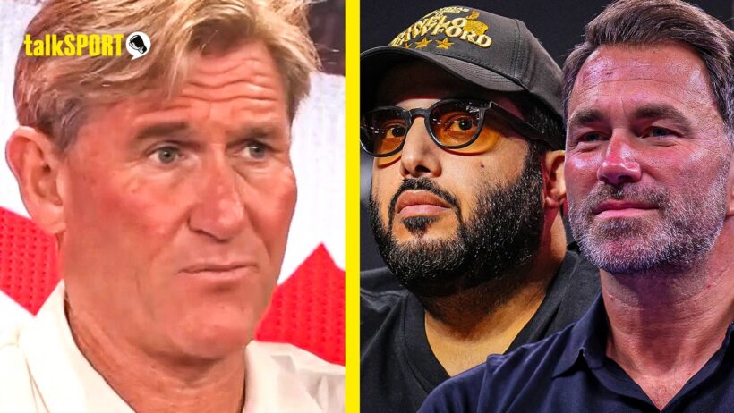 "Ridiculous!" Simon Jordan REACTS to Eddie Hearn DILEMMA given to him by 'disruptor' Turki Alalshikh