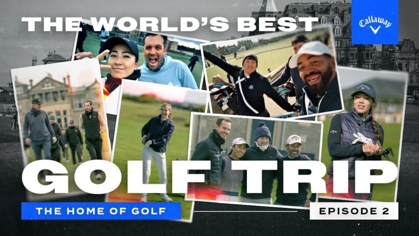The World's BEST Golf Trip – Episode 2 | Andy Murray & Fore Bros take on the Old Course in REVERSE