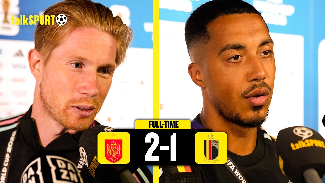 Kevin De Bruyne & Youri Tielemans SPEAK to talkSPORT After World Cup Knockout vs Spain! - FOGOLF | FOLLOW GOLF | FOGOLF.COM