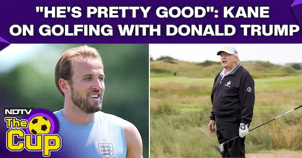 Harry Kane Calls Golf Round With Donald Trump "A Pretty Surreal Experience"