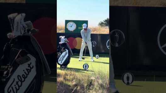 MICHAEL KIM GOLF SWING / From The Open at Royal Birkdale #golf golfswing #golfer
