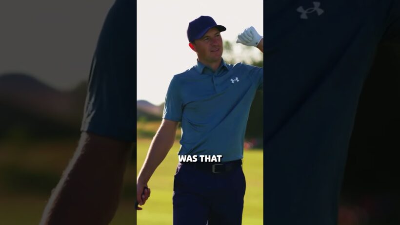 "Go get that!" Jordan Spieth reveals the inspiration behind his iconic moment.