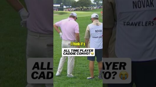 This player/caddie convo 😭 #shorts #golf #pgatour