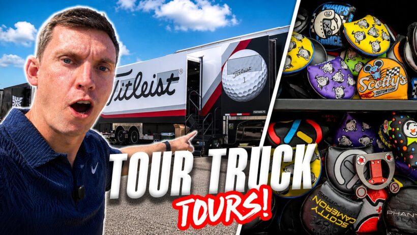 What's Inside The Titleist Tour Truck? (The Open Special)