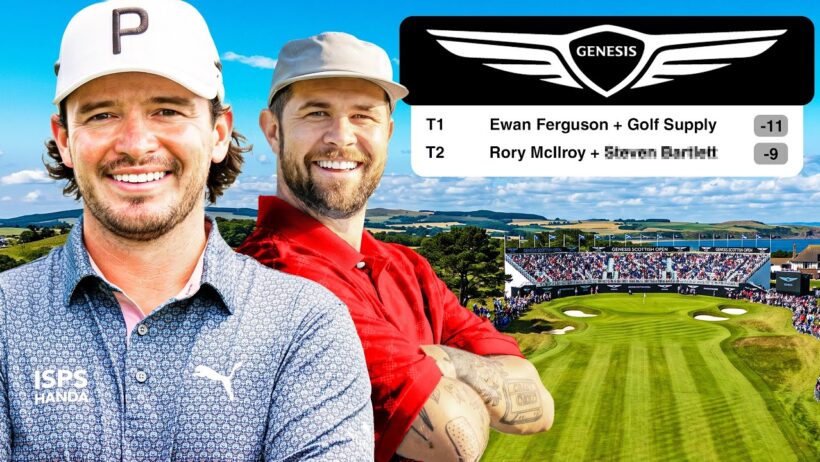 Winning THE SCOTTISH GENESIS PRO AM with EWAN FERGUSON..