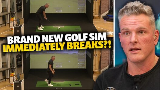 Pat McAfee Buys New Golf Simulator And It IMMEDIATELY Breaks