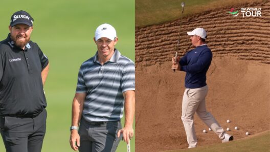 Rory McIlroy and Shane Lowry Chipping Practice | The 154th Open