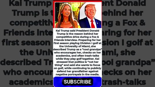 Kai Trump Says She Gets Her Motivation to Succeed From 'Grandpa' Donald Trump