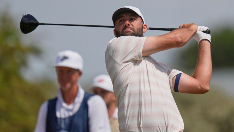 Scottie Scheffler gets bad bounces and a big break. It adds to a close call at British Open