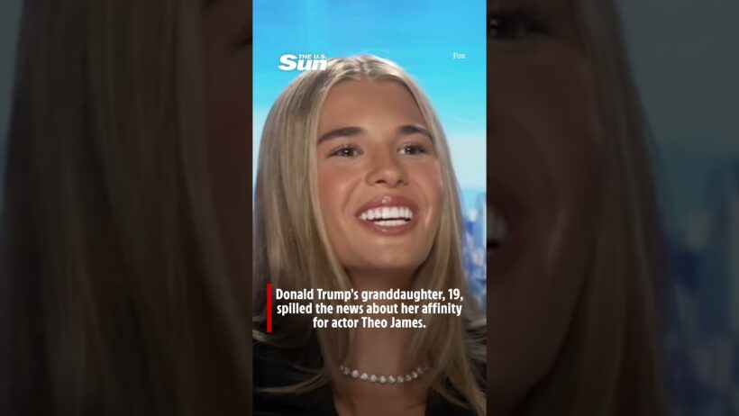 Kai Trump reveals her celebrity crush 😻  #trump #donaldtrump #whitehouse