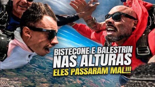 O TÃO ESPERADO DESAFIO - BISTECONE E BALESTRIN PULARAM DE PARAQUEDAS !!!
