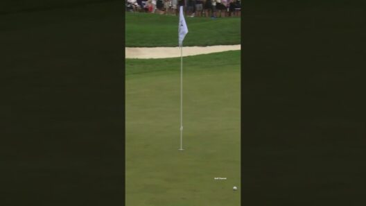 Hideki Matsuyama put ZERO spin on this shot 🤯 #shorts #golf #pgatour