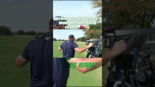 Bryson Pulls a 6-Iron from 245 Yards… Wesley Can’t Believe It 🤯
